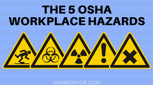 Exposure to chemicals in the workplace can cause acute or chronic detrimental health effects. 5 Osha Workplace Hazards Harmony Lab Safety Supplies