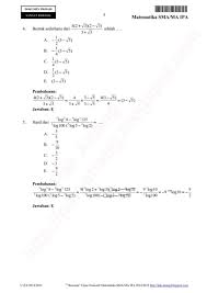Soal unbk matematika sma lengkap dengan jawaban dan pembahasannya. Pembahasan Bocoran Soal Un Matematika Sma Ipa 2015 By Pak Anang Blogs