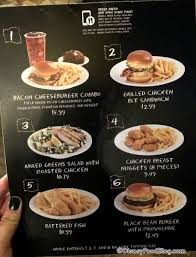 Yak & yeti local food cafés. Changes To Restaurantosaurus Menu Disney Menus Animal Kingdom Food Food