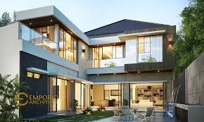 Rumah 2 lantai minimalis modern 190 meter persegi 34 Rumah Minimalis 2 Lantai 2019 Terbaru Images Konstruksi Sipil