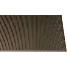 Polycarbonat stegplatten sind spezielle, doppelwandige hohlkammerplatten und verfügen dadurch über eine noch. Hohlkammerplatte 10 Mm Bronze 200 Cm X 105 Cm