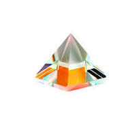 glass pyramid prism