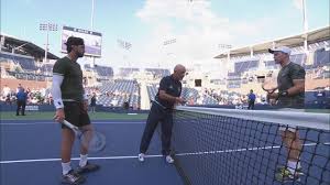 The former american college player was not done though and federer could not find the extra gear to shake off his man, dropping serve in. Us Open Interview Dominik Koepfer Official Site Of The 2021 Us Open Tennis Championships A Usta Event