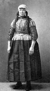 These are five items of dutch traditional clothing. Dutch Traditional Costume