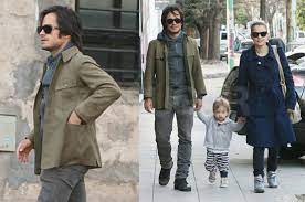 Pictures Of Gael Garcia Bernal With Pregnant Wife Dolores And Son Lazaro Popsugar Celebrity