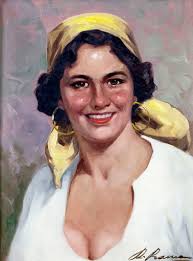 M. Salvietti. (italian 20th Century). Pair Of