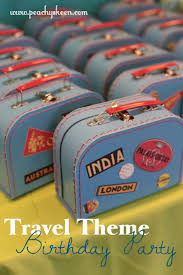 A travel theme is a cool diy graduation party for guys and girls that sums up the feelings of excitement as your grad adventures out into the world. 21 Fun Travel Themed Birthday Party Ideas Tip Junkie