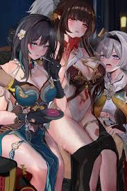 honkai (series), honkai: star rail, caelus (honkai: star rail), firefly  (honkai: star rail), lingsha (honkai: star rail) - R34 Vault