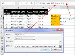 Api qr code dari qrserver. Cara Membuat Nama Range Dinamis Pada Excel Kelas Excel