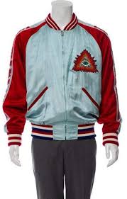 L Aveugle Par Amour Silk Blend Bomber Jacket シアタープロダクツ シアター