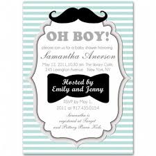 Oh Boy Baby Shower Invitations Boy Shower Invitations Mustache Baby Shower Baby Shower Invitations For Boys