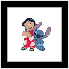 Amazon.com: Trends International Gallery Pops Disney Lilo & Stitch - Disney  Lilo & Stitch Wall Art, Black Framed Version, 12'' x 12'': Posters & Prints