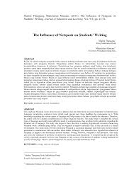 Setiap anggota perpustakaan nasional republik indonesia (perpusnas) dan telah memiliki nomor anggota yang sah. Https Media Neliti Com Media Publications 70615 En The Influence Of Netspeak On Students Wr Pdf