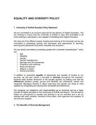 Sample policy and procedure templates. Free 10 Charity Equality And Diversity Policy Samples Templates In Ms Word Pdf