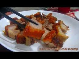 80 resep nasi goreng babi enak dan sederhana cookpad 31 bali 1 219 kecap 7 959 daging ala rumahan 3 329. Resep Membuat Babi Goreng Kulit Garing Crispy Pork Belly Youtube Ide Makanan Makanan Resep