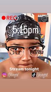 Stream tonight 5:15 pm