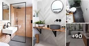 The bathroom tub looks vintage with the distressing legs. 90 Bathroom Tile Ideas I