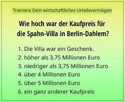 Für den kauf bekam der politiker einen kredit von einer bank, bei der er im verwaltungsrat saß. Villenpreise Schatzen Fur Anfanger Album On Imgur