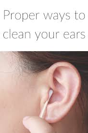Check spelling or type a new query. Proper Ways To Clean Your Ears Healthy Vix