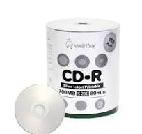 Amazon.com: Smartbuy 700mb/80min 52x CD-R Silver Inkjet Hub Printable Blank  Recordable Media Disc (3000-Disc) : Electronics