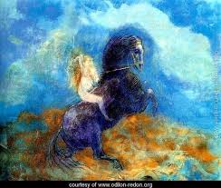Brunhild Aka The Valkyrie Redon Odilon Redon Redon Canvas Art Prints