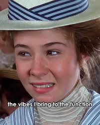 The vibes I bring to the function...Anne Shirley edition! www.gazebotv.com