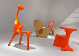 The label organic design is most commonly applied to architecture, but it is also found in other types of design such as: Biomorph Organic Design Exhibition Contemporary Chairs