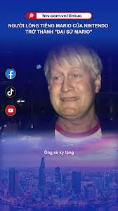 NGƯỜI LỒNG TIẾNG MARIO CỦA NINTENDO TRỞ THÀNH "ĐẠI SỨ MARIO"