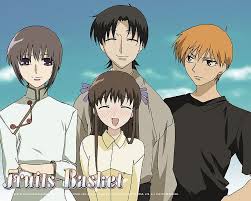 The cat and the god are two who are not part of the zodiac, but part of the. Hd Wallpaper Anime Fruits Basket Cute Kyo Sohma Shigure Sohma Tohru Honda Wallpaper Flare