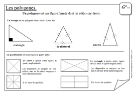 Les Polygones Polygone Mathematiques Geometrie Cm2