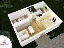 Plan De Petite Maison Avec 1 Chambre Chez Babeau Seguin Modele Flaviere Plan Petite Maison Maison Plain Pied Petite Maison