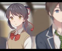 Mitsuha miyamizu (宮水 三葉 miyamizu mitsuha) is the female protagonist of kimi no na wa. Kimi No Na Wa Your Name Image 2036446 Zerochan Anime Image Board