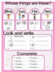Possessive nouns can be confusing, so we're here to help. Possessive Pronouns Esl Worksheet By Consu84