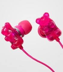 Make Your Ears Smell Like Candy With These Cute Scented Gummi Bear Earbuds Internet Siao Earbuds Cute Headphones Headphones