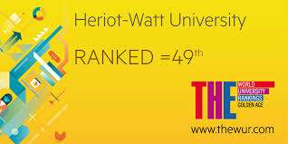 View the qs subject rankings 2018; Heriot Watt Named In World S Top 50 Universities Heriot Watt University