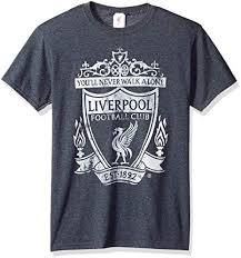 شعار نادي ليفربول منذ تأسيس النادي عام 1892 يحتوي على طائر الغاق وهو شعار مدينةليفربول الانجليزية والتابع لها النادي. ØªÙŠ Ø´ÙŠØ±Øª Ø±Ø¬Ø§Ù„ÙŠ Ø¨Ø´Ø¹Ø§Ø± Fifth Sun Ø§Ù„Ø±Ø³Ù…ÙŠ Ù„ÙŠÙØ±Ø¨ÙˆÙ„ Ø¥Ù Ø³ÙŠ Ø£Ø­Ø§Ø¯ÙŠ Ø§Ù„Ù„ÙˆÙ† L Amazon Ae