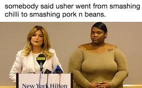 Maybe you would like to learn more about one of these? Usher Went From Smashing Chilli To Smashing Pork N Beans Twitter Clowns Woman Suing Usher For Not Giving Her Herpes
