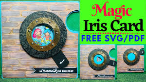 One of my favourite books is: Make A Magic Iris Card The Easy Way With Free Svg Pdf Template Files Youtube