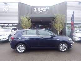 Fiat Tipo Occasion Essence Bleu Fonce 2017 A Lorient En Bretagne 5 Portes 1 4 95 Ch Easy 11990 26100 Km