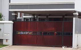 Desain gerbang perumahan 2 pintu. Desain Pintu Gerbang Pagar Rumah Westil Desain