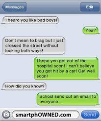 My lack of knowledge on greek literature has always been my achilles' elbow. Gallery For I Heard You Like Bad Boys Text Messages Funny Text Messages Funny Texts Funny Messages