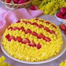 Benedetta Rossi On Instagram Torta Mimosa Alle Fragole La Torta Mimosa Alle Fragole Di Benedetta Si Realizza Con Pochi E Semplici Ingred Fragole Mimosa Torte