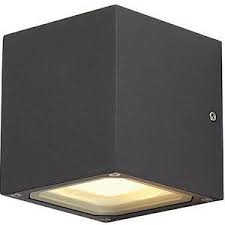 Wandleuchte Sitra Cube Wurfelformig Gx53 Anthrazit Eek A B Wandleuchte Gartenlampen Wandlampe