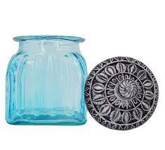 Antique american brilliant cut glass jar art nouveau embossed silver plate lid. Socosy Vintage Crystal Glass Candy Jar With Lid Food Jar Nut Jar Jewelry Box Wedding Candy Buffet Jars Kitchen Storage Assorted Color 24 Oz Buy Online In Cote D Ivoire At Cote Desertcart Com