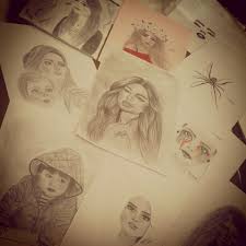 رسم سارة الأسمر Art Male Sketch Male
