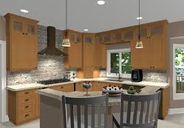 Spectacular collection of 20 clever small kitchen island ideas (photos). Simple L Shaped Kitchen Designs With Breakfast Bar