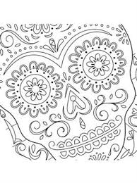 Besides, the anatomy skull coloring page would allow your child to know more about human skull structure and human physiology. Kids N Fun Com 34 Coloring Pages Of Sugar Skulls