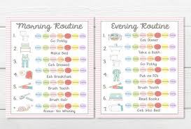 Printables Weekly 7 Day Young Child Toddler Girls Chore