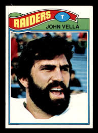 1977 Topps Football #438 John Vella NM/MT *d2