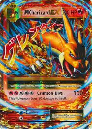 Charizard flies around the sky in search of powerful opponents. Amazon Com Pokemon Mega Charizard Ex 13 108 Xy Evolutions Holo Toys Games